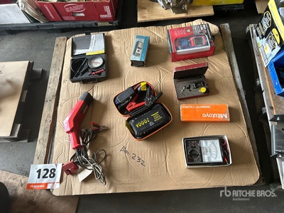 OB2 Scanner, Vacuum Fuel Pump Tester, Portable Jump Starter & Multi Tester