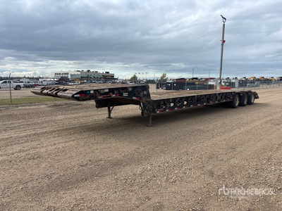 2007 Doepker 40 ton 50 ft Tri/A 低床トレーラー