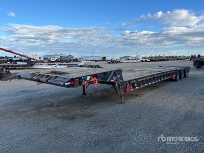2007 Doepker 40 ton 53 ft Tri/A Folding Neck Trailer