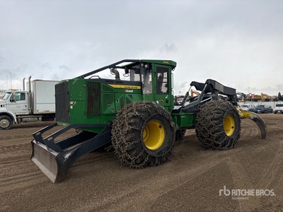 2018 John Deere 648L 4x4 Rückezug