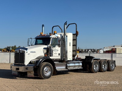 2017 Kenworth T800 8x6 Logging تراكتور شاحنة بسقف (ثلاثى المحور)