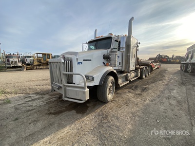 2015 Kenworth T800 8x6 Sleeper ウィンチトレーラー