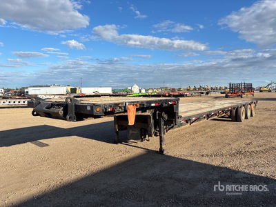 2005 Manac Tri/A 40 ft - 58 ft Extendable مقطورة سطح السفينة