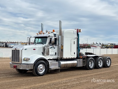 2015 Peterbilt 367 8x6 Sleeper Lier vrachtwagen