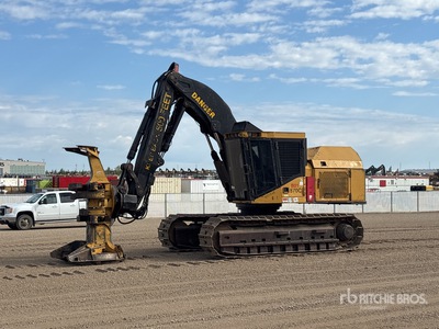 2008 Tigercat 870C آلة تقطيع الأشجار بجنزير