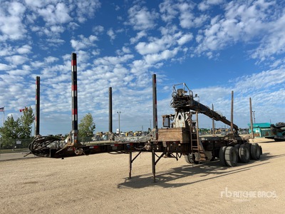 2004 Manac 48 ft Tri/A Self-Loading مقطورة جذوع