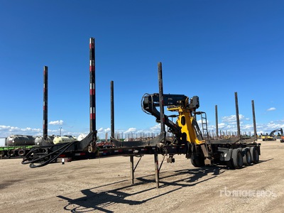 2001 Superior 48 ft Tri/A Self-Loading Remorque à bois