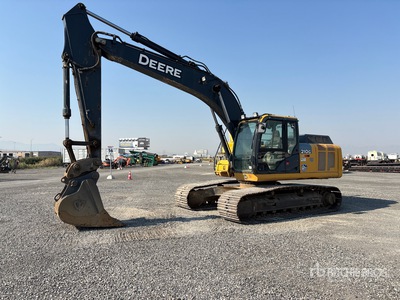 2014 John Deere 210G Rupsgraafmachine