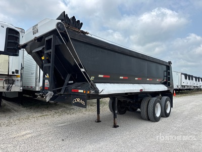 2010 Cora's Welding Predator 22 ft 0 in T/A End Dump Trailer