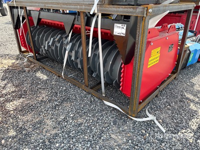 2026 Raytree RMBD72S 72 in Drum Trincia per mini pala (Unused)