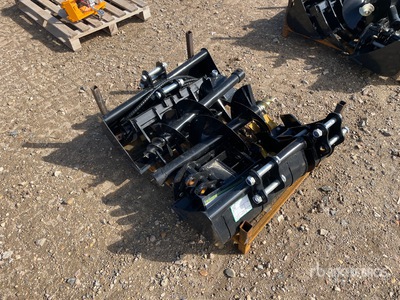 Quantity of (10) 2026 STARVOX 12EX-ASA Mini Excavator Attachments (Unused)
