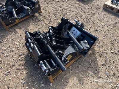 Quantity of (10) 2026 STARVOX 12EX-ASA Mini Excavator Attachments (Unused)
