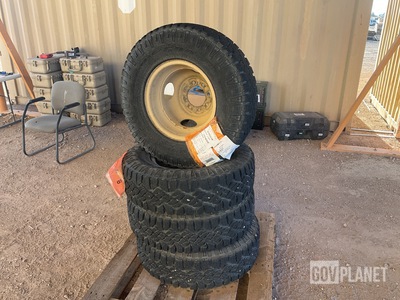 (4) Goodyear LT235/85R16 Tires w/Wheels