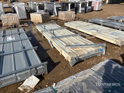 Quantity of (150) 2026 STARVOX S3048Q Galvalume Corrugated Steel Panels (Unused)