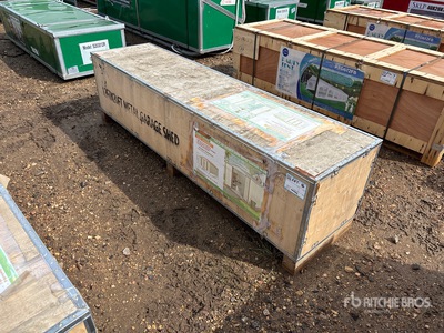 2026 STARVOX CP1220W Metal Garage Shed (Unused)