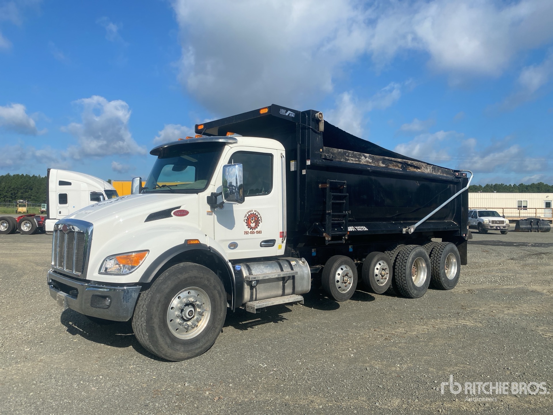 2025 Peterbilt 548 10x4 T/A Dump Truck