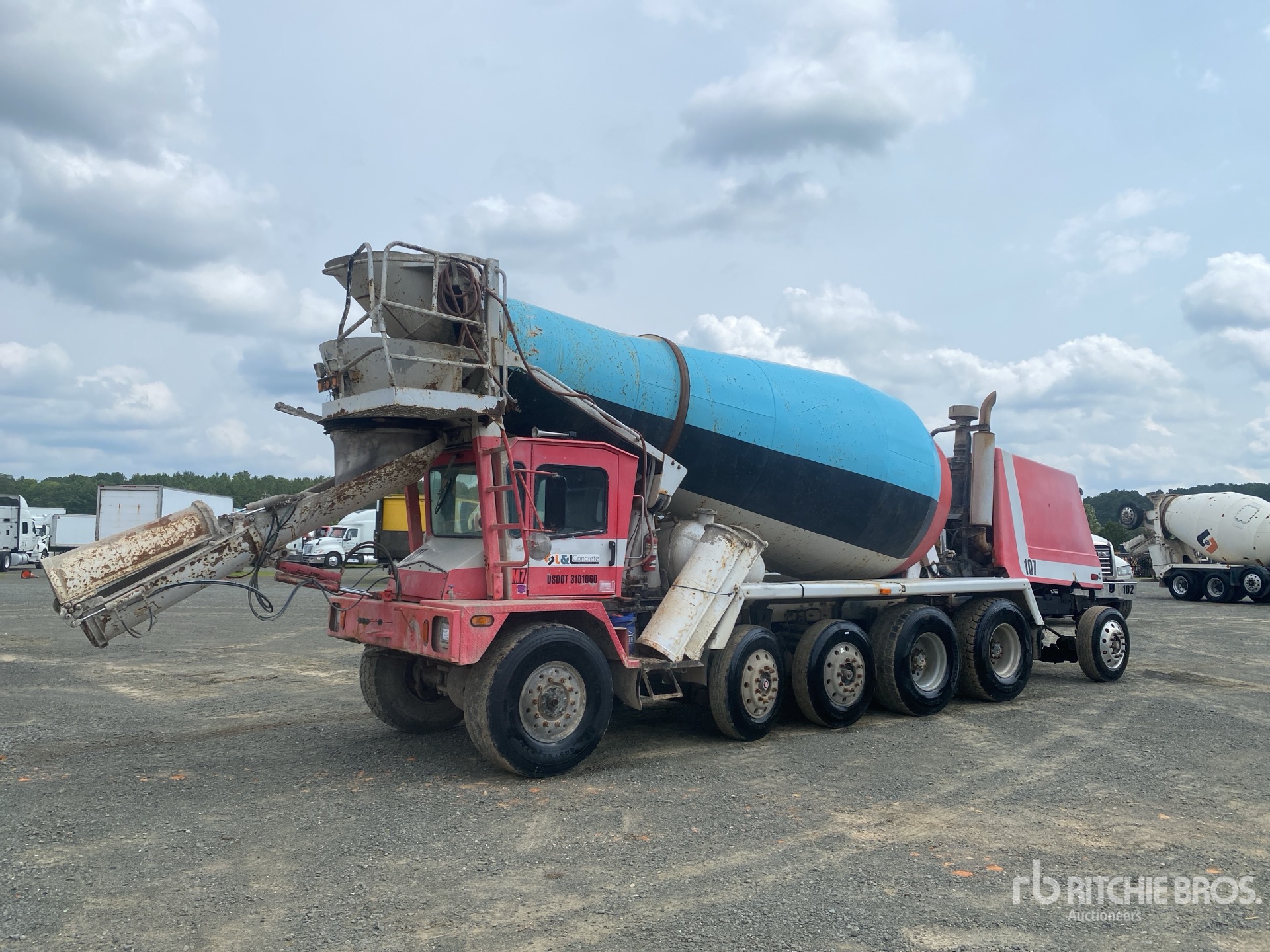 2006 Terex Advance Mixer 10x6 Front Discharge Mixer Truck