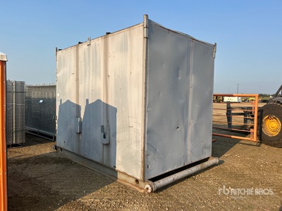 8 ft x 12 ft Steel Edificio de almacenaje