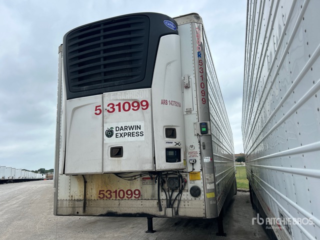 2014 Utility VS2RA 53 ft x 102 in T/A Refrigerated Trailer
