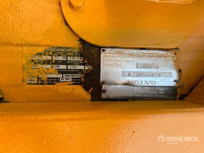 2008 Volvo L120F Chargeuse sur roues