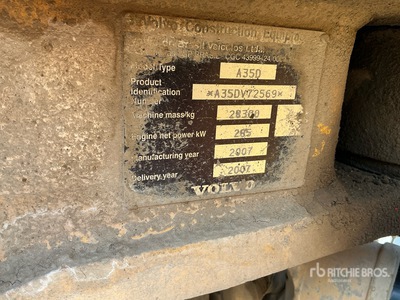 Volvo A35 Wywrotka przegubowa