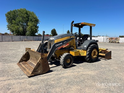 John Deere 210L EP Cargadora para trabajos de jardinería