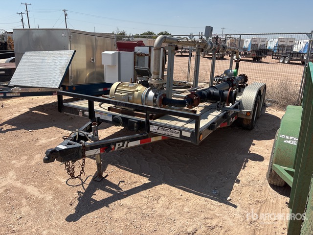 2006 PJ Trailers 7000 lb 16 ft 0 in x 83 in T/A Manifold Trailer