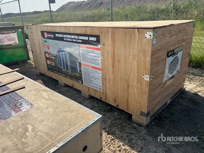 StanForge MS2020 Double Garage Metal Szopa (Unused)