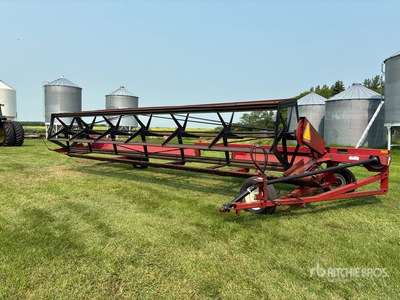 International 75 20 ft Pull Type Swather Schwadleger