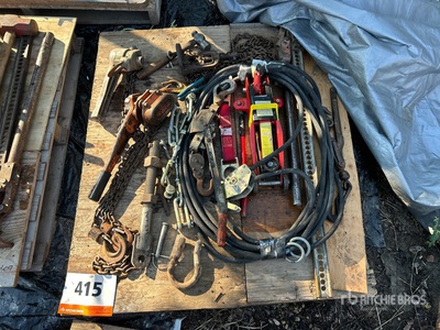 High Lift Jack, Chain Lever Hoist & Garage Jack
