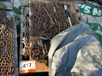 Quantity of Chains, High Lift Jack, Hooks & Pins