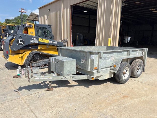 2018 Felling FT-10DT 10 ft T/A Dump Utility Trailer