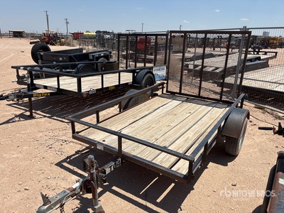 8 ft S/A Utility Trailer