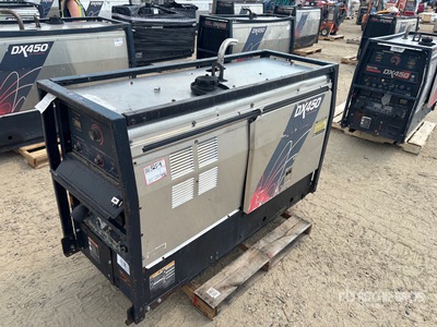 2012 Lincoln DX450 Skid-Mounted Multi-Process Engine Driven Welder