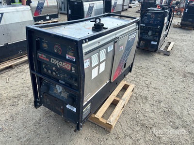 2013 Lincoln DX450 Skid-Mounted Multi-Process Engine Driven Welder
