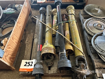Quantity of 1000 and 540 PTO Shafts
