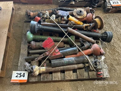 Quantity of 1000 and 540 PTO Shafts