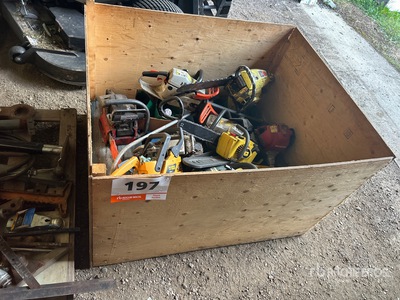 Quantity of Chainsaw & Weed Eater (Inoperable)