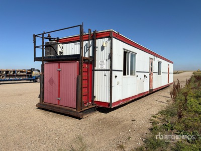 1998 Lukal 55 ft x 12 ft Skid-Mounted Site de minage