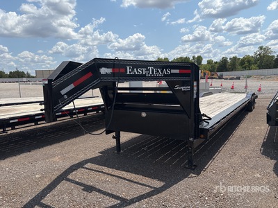 2025 East Texas 40 ft T/A Gooseneck Remorque pour équipement