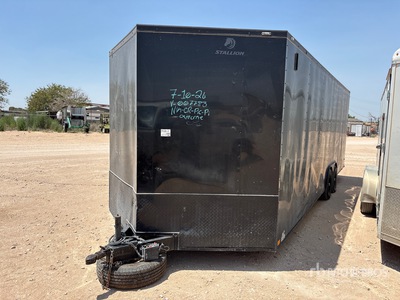 2025 Stallion 24 ft T/A Remolque Cerrado