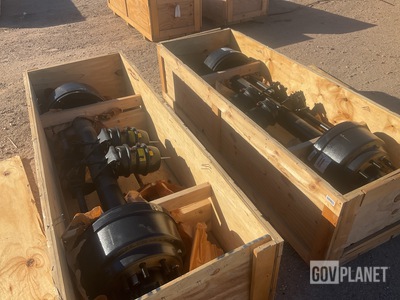 (2) Meritor TQ4671LH8750 Non-Driving Vehicular Axles