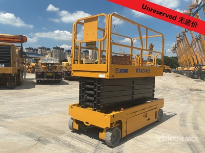 2018 XCMG GTJZ1412 Electric Scissor Lift