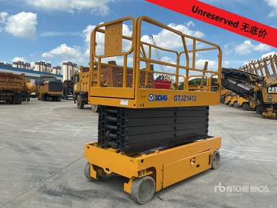2018 XCMG GTJZ1412 Electric Scissor Lift