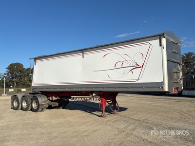 2021 Hercules 9 m Tri/A B-Double Lead Sliding エンドダンプトレーラー