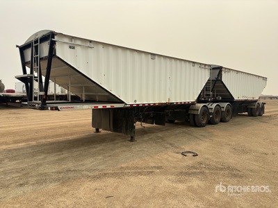 2012 Doepker GB15221 28 ft Super B-Train Lead Belly Getreideanhänger