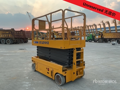 2018 XCMG GTJZ1012 Electric Scissor Lift