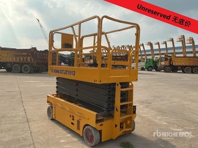 2018 XCMG GTJZ1012 Electric Scissor Lift