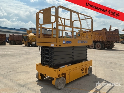 2018 XCMG GTJZ1212 Electric Scissor Lift