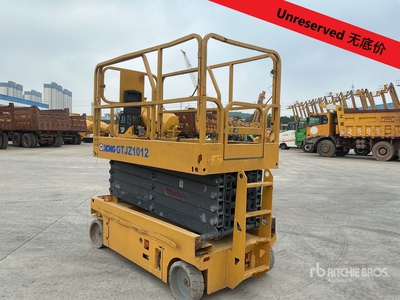 2018 XCMG GTJZ1012 Electric Scissor Lift